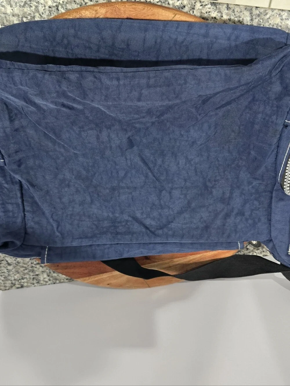 Kipling Madhouse Messenger Bag Navy Blue Unisex Adjustable Strap